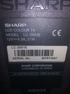 Продаю sharp lc-20 на запчасти