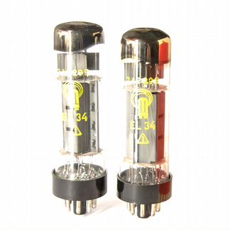 Радиолампы EL34 RFT NOS