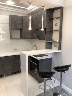 Кухонный гарнитур с мдф фасадами. угловая кухня