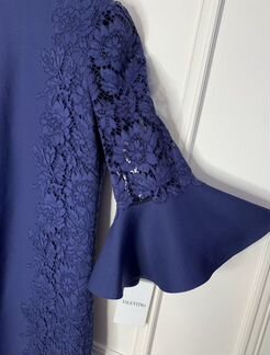 Платье Valentino синее Новое с бирками Оригинал 46