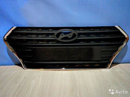 Решетка радиатора Hyundai Solaris 2