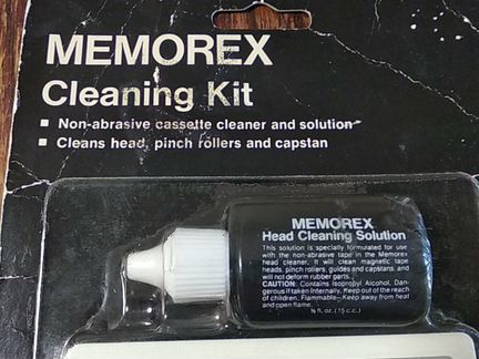 Чистящая кассета винтаж