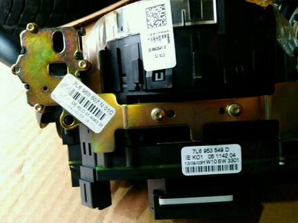 Шлейф подрулевой с переключателями VW Туарег