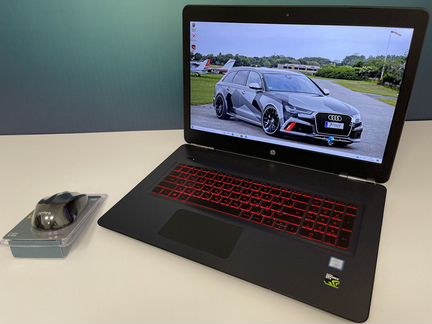 Игровой ноутбук HP i7 IPS 17,3