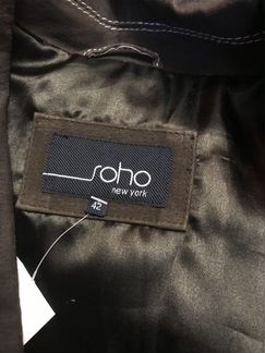 Куртка кожаная 48 новая