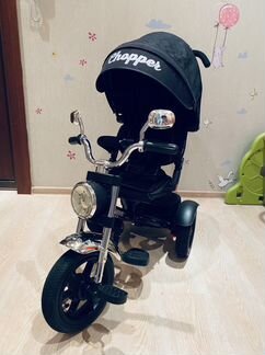 Chopper Велосипед трехколесный цвет черный