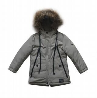 Куртка зимняя Suberbyber бежевая (140)