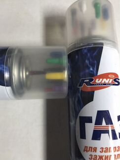 Газ в баллончиках Премиум с насадками