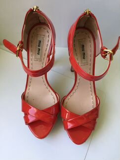 Босоножки MIU MIU