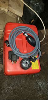 Топливный бак 12 л. Yamaha (груша и шланги в компл