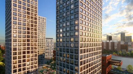 2-к апартаменты, 60.6 м², 7/24 эт.
