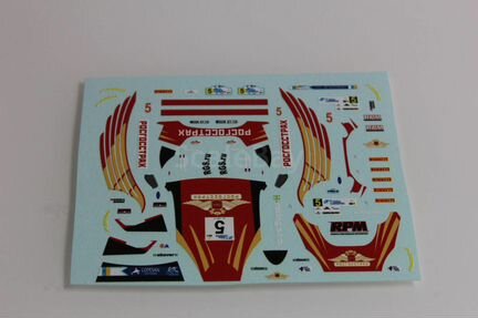 Декали Ford Fiesta R5 ралли (Лукьянюк/Арнаутов)