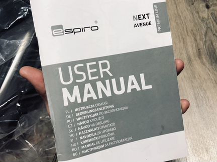 Коляска 2 в 1 Espiro Next