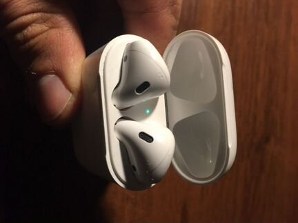 Беспроводные наушники apple airpods оригинал