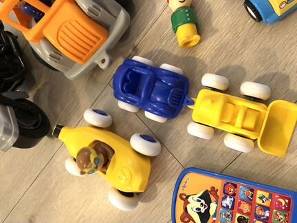 Игрушки пакетом Viking toys, Lego duplo и другие