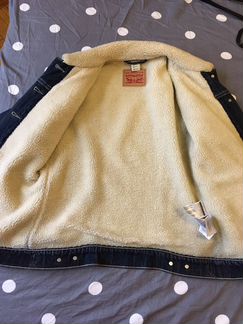 Куртка джинсовая с мехом Levi’s