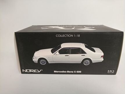 Mercedes W140 S class S600 1:18 Norev