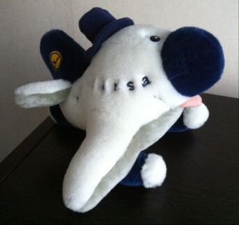 Мягкая игрушка самолетик