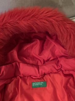Пуховик для девочки United Colors of Benetton