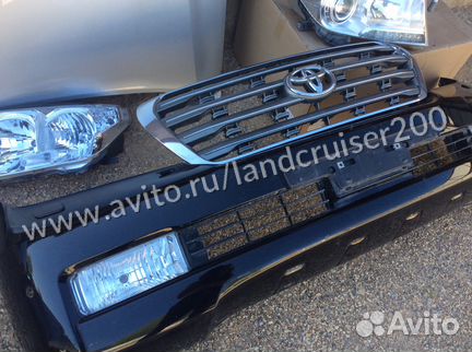 Передний бампер Land Cruiser 2007-2011