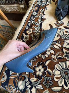 Туфли кожаные