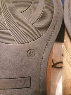 Новые туфли нат.кожа 43 размер