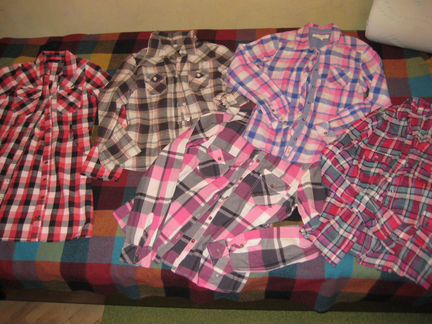 Отличные рубашки р 146-158 хлопок Англия, Германия