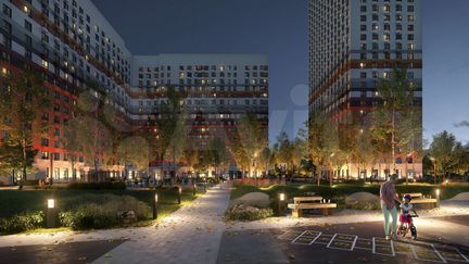 2-к квартира, 59 м², 8/33 эт.