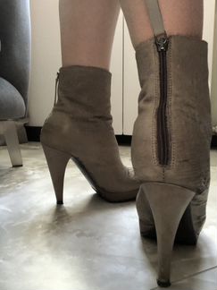 Полусапоги женские 36р vicmatie кожа