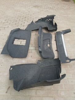 Обшивка багажника на Шкоду суперб