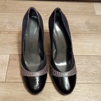 Новые туфли 38 р. Кожа+замша