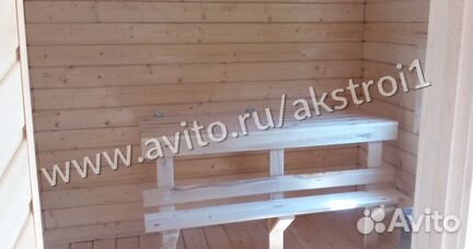Баня садовая 2,5*4. Строительство домов и бань