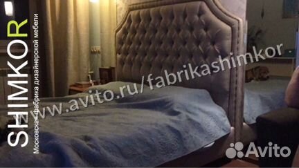 Кровать двухспальная «Аккорд» эксклюзив 2018