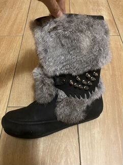 Угги кожаные