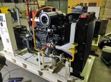Газопоршневый генератор 100 кВт Doosan Р086
