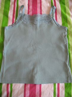 Бирюзовый летний топик MarksSpencer