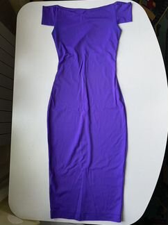 Платье синее