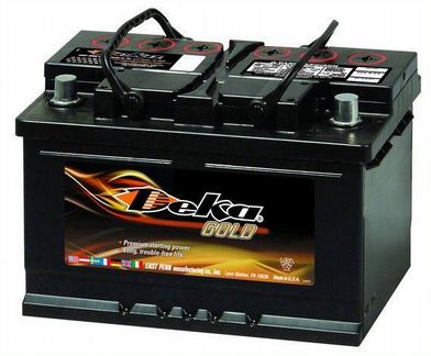 Аккумулятор deka 75Ач обратная полярность 648MF