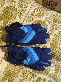 Перчатки ziener для мальчика новые, р. 92