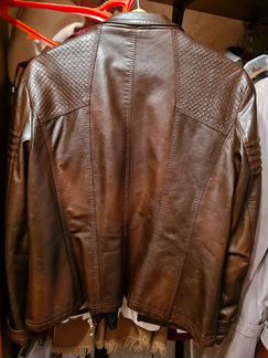 Куртка кожаная женская