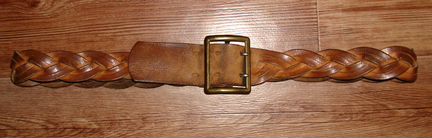 Ремень кожа. Винтаж из 70-х. фрг. Hand made