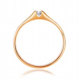 Кольцо с бриллиантом