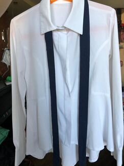 Белая рубашка для девочки