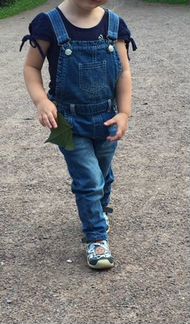 Комбинезон джинсовый детский 92 размер