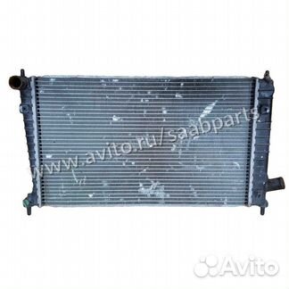 Радиатор охлаждения двс Saab 9-5 1998-2001г МКПП