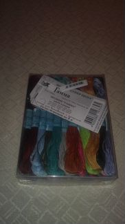 Мулине, египетский хлопок, наборчик 50 цветов