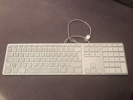 Клавиатура Apple mb 110 на запчасти